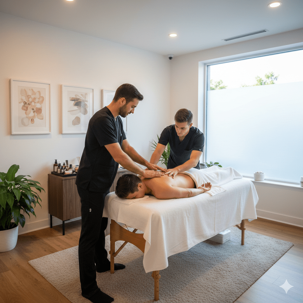 آموزش حرفه ای ماساژ